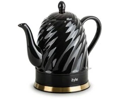 Keramikinis virdulys Zyle ZY17KWG, talpa 1,5 l, juodas