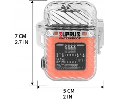 ELEKTRINIS žiebtuvėlis, atsparus vėjui, vandeniui, USB KRAUJAMAS PLAZMA