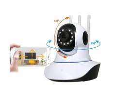 ELEKTRONINĖ AUKLĖS IŠMANIOS KAMEROS TELEFONUI WiFi 1080P STEBĖJIMAS