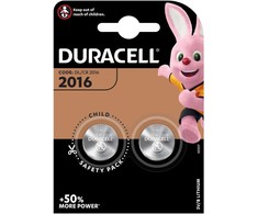Elementai DURACELL 2016, 2vnt.