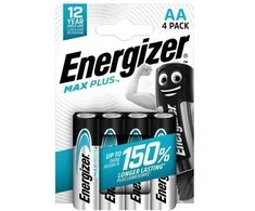 Elementai ENERGIZER Max Plus, AAA LR03, E92 BP4 CEE, 4 vnt