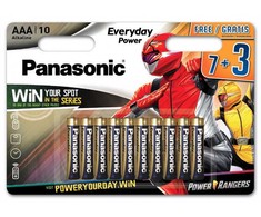 Elementai PANASONIC EVERYDAY POWER, LR03EPS/10BW, AAA, 7 + 3 vnt.