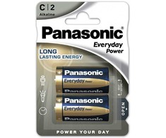 Elementai PANASONIC LR14EPS/2B, 2 vnt.