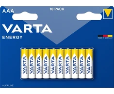 Elementai VARTA ENERGY, AA, šarminiai, 10 vnt.