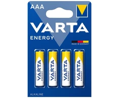 Elementai VARTA ENERGY, AA, šarminiai, 4 vnt