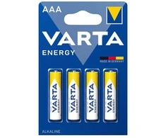 Elementai VARTA ENERGY, AA, šarminiai, 4 vnt