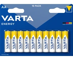 Elementai VARTA ENERGY, AAA, šarminiai, 10 vnt.