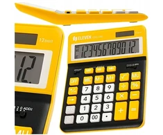 Eleven Cdc-120 biuro skaičiuoklis, 12 skaitmenų, oranžinis