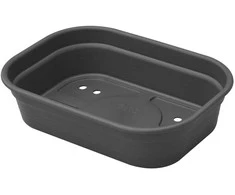 Elho Daigykla Žalias Basic S L24cm W19cm H6.1cm plastikinė/juoda