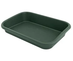 Elho Dėžė augalams Žalias Basics 59x42x11cm plastikinis/š.žalias