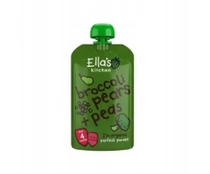 Ella's Kitchen BIO kriaušių, žirnių ir brokolių putėsiai, 120 g