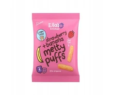 Ella's Kitchen BIO Traškus braškių ir bananų užkandis vaikams, 20g