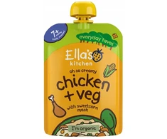 Ella's Kitchen BIO Vištiena su kukurūzų kruopomis nuo 7 mėnesių 130 g