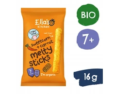 Ellas Kitchen Kukurūzų lazdelės Morkos vaikams Sveika Elos virtuvė 16g