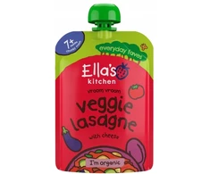 Ella's Kitchen Organic Vegetable Lasagne su sūriu užkandis vaikams 130 g