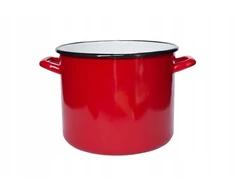 Elo Pol EMALINIS vazonas AUKŠTAS RAUDONAS 14 CM 2-14C