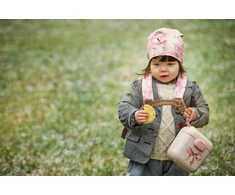 Elodie Details pietų ir užkandžių dėžutė Rosy Bow