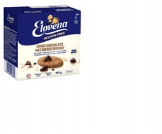 ELOVENA avižiniai sausainiai su šokoladu be glitimo