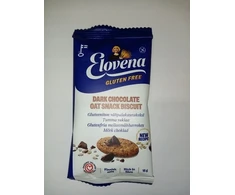 ELOVENA avižiniai sausainiai su šokoladu be glitimo
