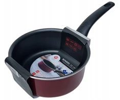 EMALIA OLKUSZ RONDEL su RĄCZKĄ 16CM 1,2L POWŁOKA NIEPRZYWIERALNA Orkaitė