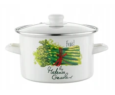 Emalia Pleszew Emaliuotas puodas 22cm 4,8l cn