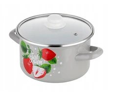 Emalia Pleszew Emaliuotas uogienės puodas ENAMEL PLESZEW 18 CM 3 L