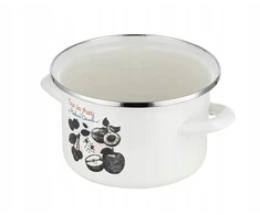 Emalia Pleszew Emaliuotas vazonas FRUITS ENAMEL PLESZEW 16 CM 2 L