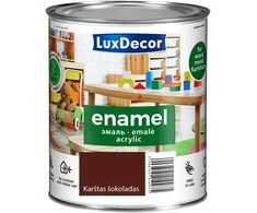 Emaliniai dažai LUXDECOR, blizgus,karšto šokolado sp., 2,2 l