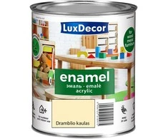 Emaliniai dažai LUXDECOR, matiniai, dramblio kaulo sp., 2,2 l