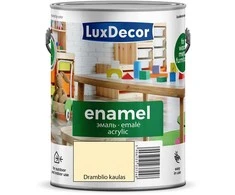 Emaliniai dažai LUXDECOR, matiniai, dramblio kaulo sp., 2,2 l