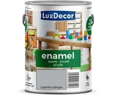 Emaliniai dažai LUXDECOR, matiniai, lapkričio dangaus sp., 2,2 l