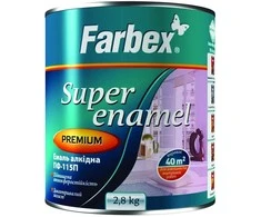Emaliniai dažai PF-115 FARBEX, smėlio sp., 2,8kg