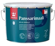 Emaliniai dažai skardiniams stogams TIKKURILA PANSSARIMAALI, A bazė, pusiau blizgūs, 2,7 l