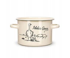 EMALINIS PUODAS AUKŠTAS 22CM INDUKCINĖS DUJINĖS EMALINĖS TRAUKOS OLKUSZ LARGE 5,5L