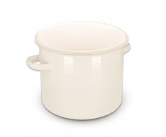 EMALINIS PUODAS AUKŠTAS 22CM INDUKCINĖS DUJINĖS EMALINĖS TRAUKOS OLKUSZ LARGE 7L