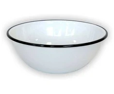 Emaliuotas dubuo 4L baltas