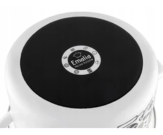 Emaliuotas puodas Kitchen Baltas Emalia Pleszew 5,3l