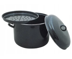 Emaliuotas puodas pasterizavimui Mg Home, 12l, Ø 30cm
