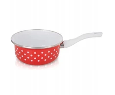 Emaliuotas puodas, tradicinis virimo puodas, dujinis, indukcinis, 16 cm, 950 ml