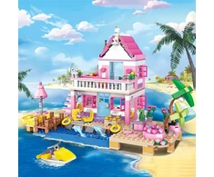 EMES statybiniai blokeliai Summer Beach Villa 822 elementai