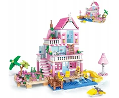EMES statybiniai blokeliai Summer Beach Villa 822 elementai