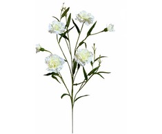 Emivela Dirbtinė gėlė 60cm smulk.gvazd./baltas