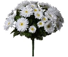 Emivela Dirbtinių gėlių puokštė 40cm gerberos
