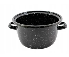 Enger EMALINIS PUODAS GRUPĖTIMS BRUKTUVĖMS SU kojytėmis 24cm 5,5L 1vnt
