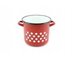 Enger EMALINIS PUODAS RAUDONAS DEKORAS 19CM 5L 1vnt