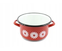 Enger GILUS EMALINIS PUODAS SU DEKORINĖMIS KOJELĖMIS 15cm 1,5L 1vnt