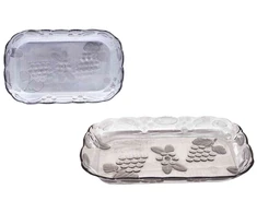 Enger PLASTIKINIS DĖKLAS SU VAISIŲ spaudu 19X11CM 1vnt