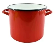 Enger RAUDONAS EMALINIS PUODAS 21CM 6L 1 vnt