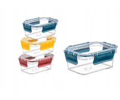 Enger STAČIAKAMPIS PLASTIKINIS VIRTUVĖS TAKELIS SU SANGTUKU, SKAIDRUMAS 375ml 1vnt