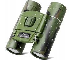 Enido 8x21 BINOKULIAI DIENINIAI NAKTINIS STIKLAS VAIKAMS + DĖKLAS
